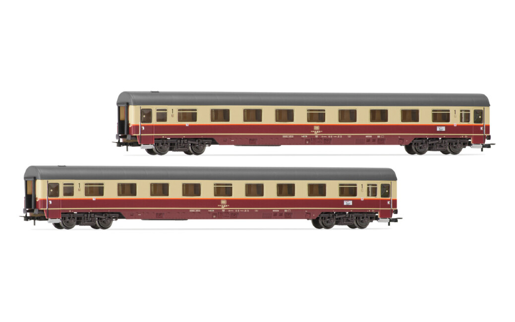 Rivarossi HR4397  2er-Set Personenwagen Avmz111 Rheingold 1983 Ep. IV  DB