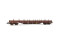 Rivarossi HR6483  Flachwagen Res braun  Ep. IV  DR