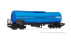 Rivarossi HR6572  Kesselwagen Zaes Ausiliare blau  Ep. IV  FS