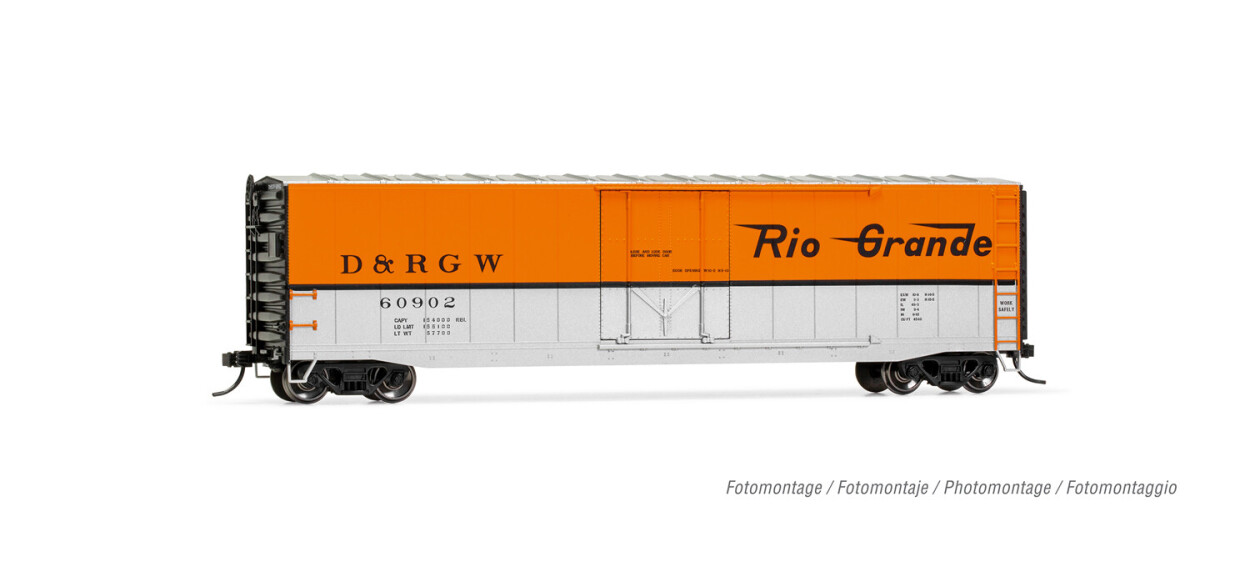 Rivarossi HR6583D  US-Boxcar 60987 Denver & RioGrande Western  Ep. III  D&RGW