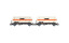 Rivarossi HR6618  2er-Set Gastankwagenset Zgs BASF weiss-orange  Ep. IV-V  DB