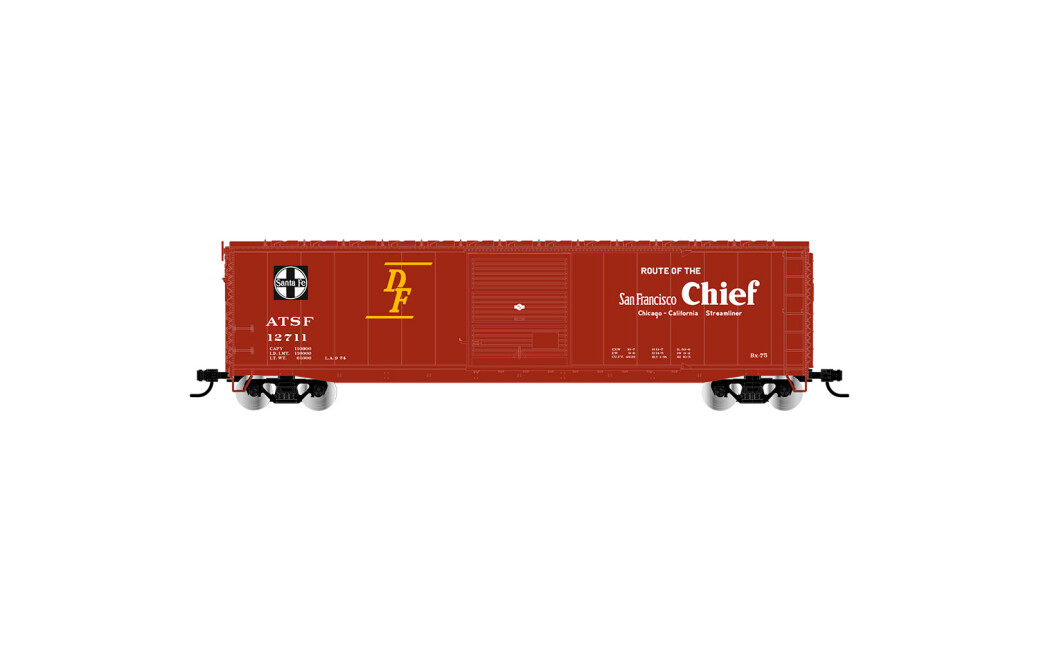 Rivarossi HR6661D  Gedeckter Güterwagen San Francisco Chief 12755 braun  Ep. IV-V  ATSF