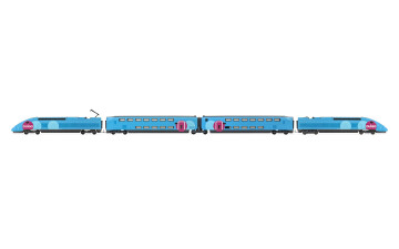 Jouef HJ1042S  Start-Set Triebzug TGV OUIGO mit Doppelstockwagen  Ep. VI  SNCF  Sound