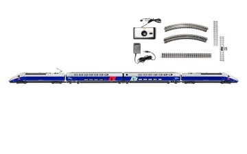 Jouef HJ1061  Start-Set Triebzug TGV mit Doppelstockwagen blau-silber Ep. V-VI  SNCF