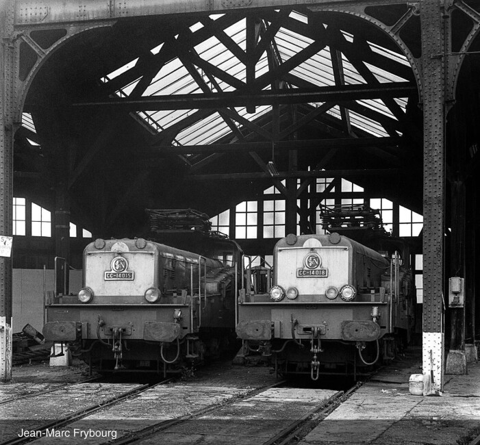 Jouef HJ2423S  E-Lok CC 14015 mit 2 Leuchten grün  Ep. III  SNCF  Sound