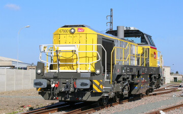 Jouef HJ2439  Diesellok Vossloh DE 18 gelb-grau  Ep. VI...