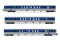 Jouef HJ4154  3er-Set Personenwagen RIO 82 PACA II  Ep. V  SNCF