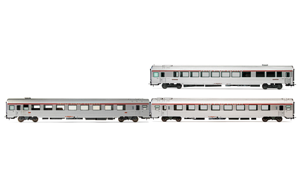 Jouef HJ4197  3er-Set Personenwagen EC Etoile du Nord  Set 2/2  Ep. V  SNCF