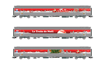 Jouef HJ4200  3er-Set Personenwagen Coca-Cola Train de...