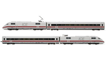 Lima HL1750  E-Triebzug ICE 1  BR 401  4-teilig weiss-rot Grundset  Ep. VI  DB AG