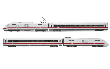 Lima HL1751  E-Triebzug ICE 1  BR 401 Landshut 4-teilig Grundset weiss-rot  Ep. V  DB AG