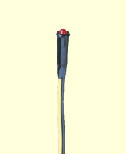 Brawa 3482  LED Einbau-Kontrollleuchte 4,4mm 14-19V  rot