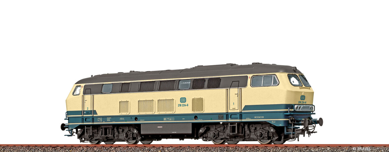 Brawa 41164  BR 216  Diesellok  216 224-6  Ep. IV DB