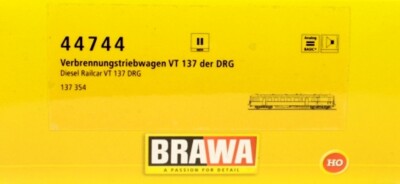 Brawa 44744  Diesel-Triebwagen  VT 137.3  Ep. II DRG