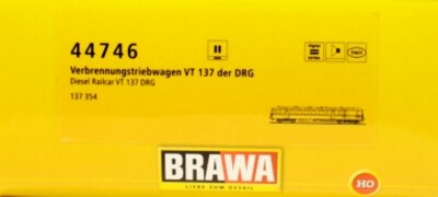 Brawa 44746  Diesel-Triebwagen  VT 137.3  Ep. II DRG Sound