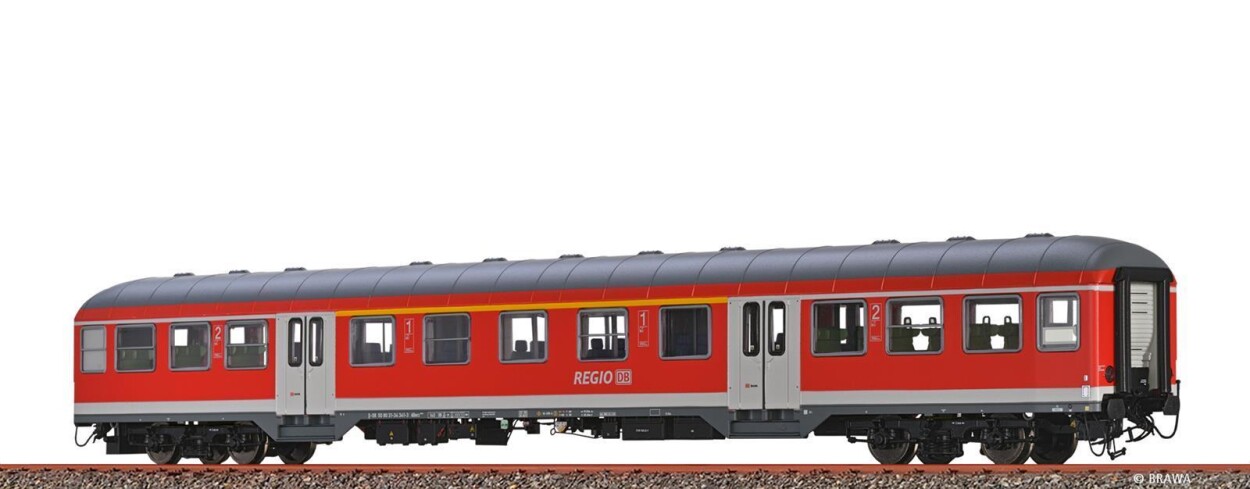 Brawa 46660  Personenwagen ABnrz 403.4  341-3  Ep. VI DB  AC