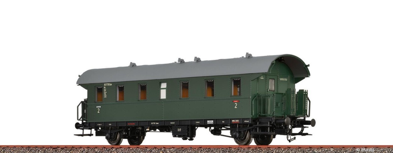 Brawa 46823  Personenwagen Bib  83 735 Esn  Ep. III DB