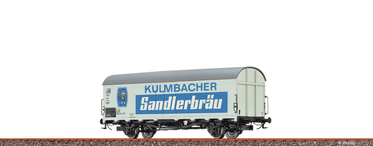 Brawa 47616  Kühlwagen Ibdlps383 „Kulmbacher Sandlerbräu”  Ep. IV DB