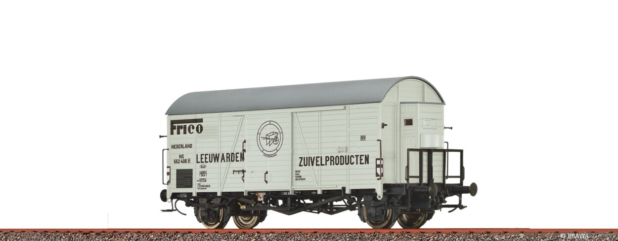 Brawa 47994  Gedeckter Güterwagen Gms 30 „Frico”  552 406  Ep. III NS