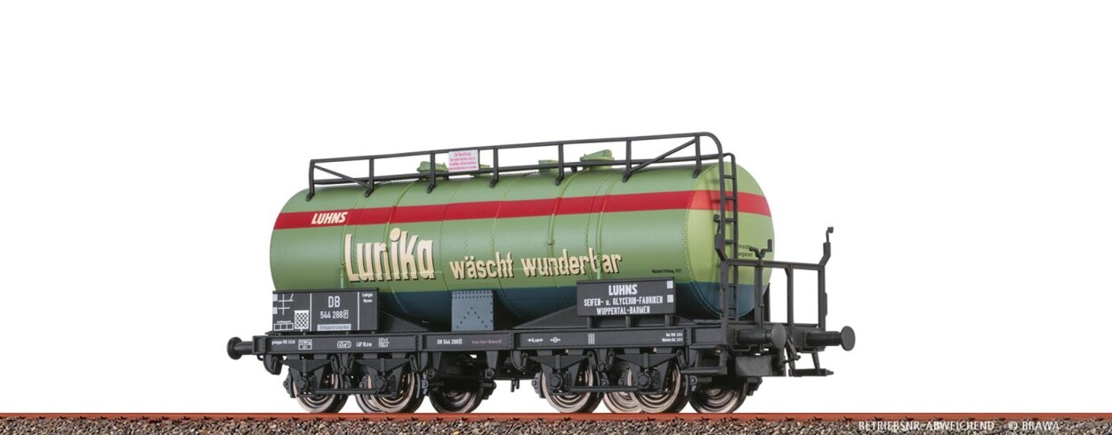 Brawa 48517  Kesselwagen ZZ "Luhns"  543 838  Ep. III DB