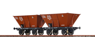 Brawa 48805  2er-Set Kohletrichterwagen Otw  Mainz 453 /...