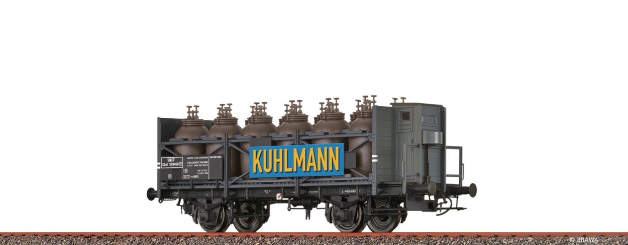 Brawa 49317  Säuretopfwagen SZwf "Kuhlmann"  569468  Ep. III SNCF