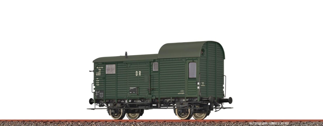 Brawa 49421  Güterzug-Gepäckwagen Pwg  88-80-59  Ep. III DR