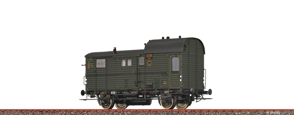Brawa 49429  Güterzug-Gepäckwagen Pwg  131 628  Ep. II DRG