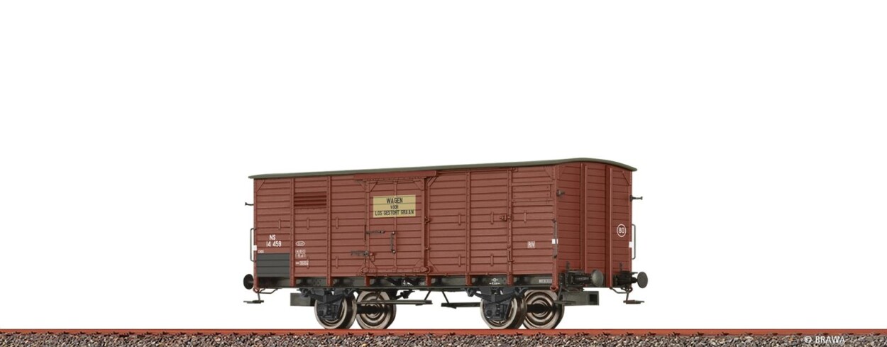 Brawa 49791  Gedeckter Güterwagen CHDG  14 459  Ep. III NS