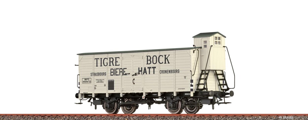 Brawa 49887  Bierwagen G10 "Tigre Bock"  505254wf2  Ep. II SNCF