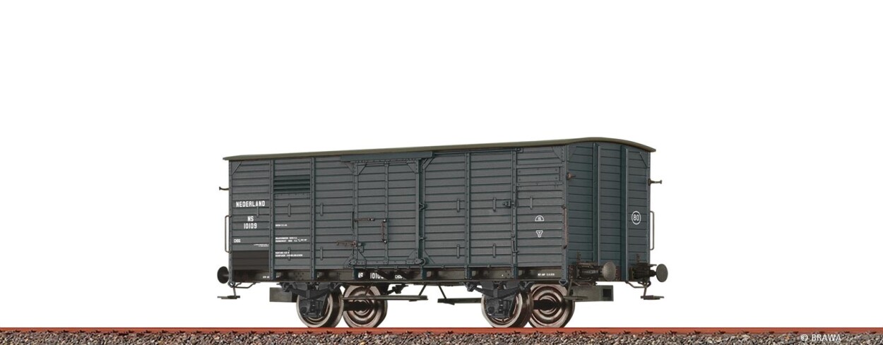 Brawa 49889  Gedeckter Güterwagen CHDG  10109  Ep. II NS