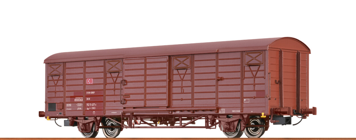 Brawa 49908  Gedeckter Güterwagen Gbs258  437-0  Ep. VI DB AG