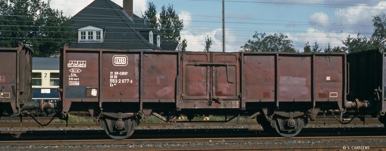 Brawa 50064  Offener Güterwagen Es0451 80 553 2 877-9  Ep. IV DB