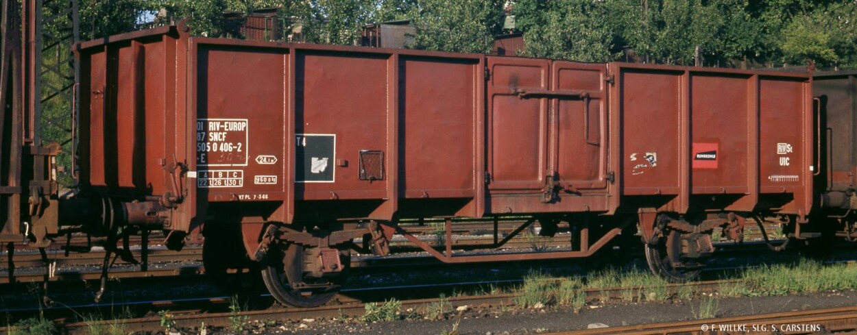 Brawa 50067  Offener Güterwagen .E1 87 505 0 224-9  Ep. IV SNCF