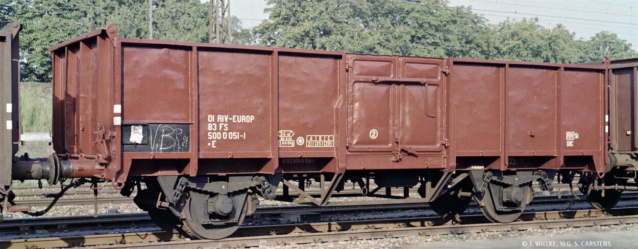 Brawa 50070  Offener Güterwagen .E1 83 5000 051-1  Ep. IV FS