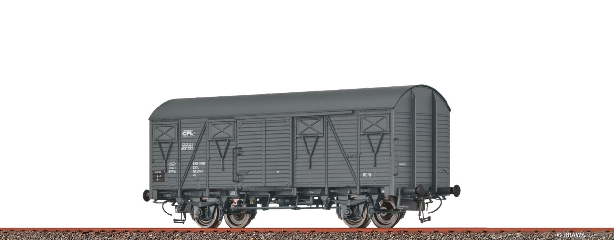 Brawa 50113  Gedeckter Güterwagen Gs „EUROP”  1200-1  Ep. IV CFL