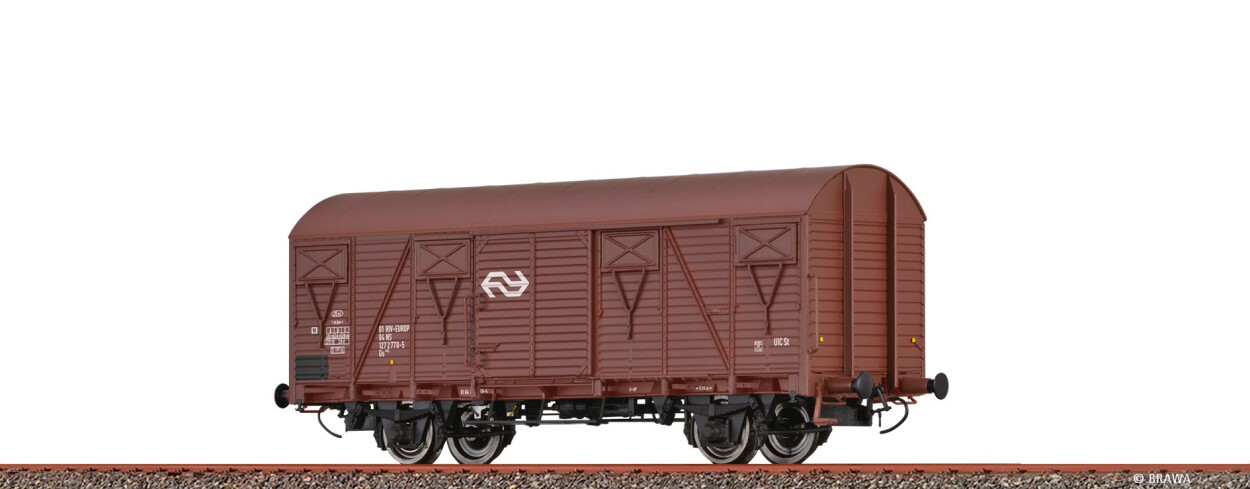 Brawa 50118  Gedeckter Güterwagen Gs142 „EUROP”  770-5  Ep. V NS