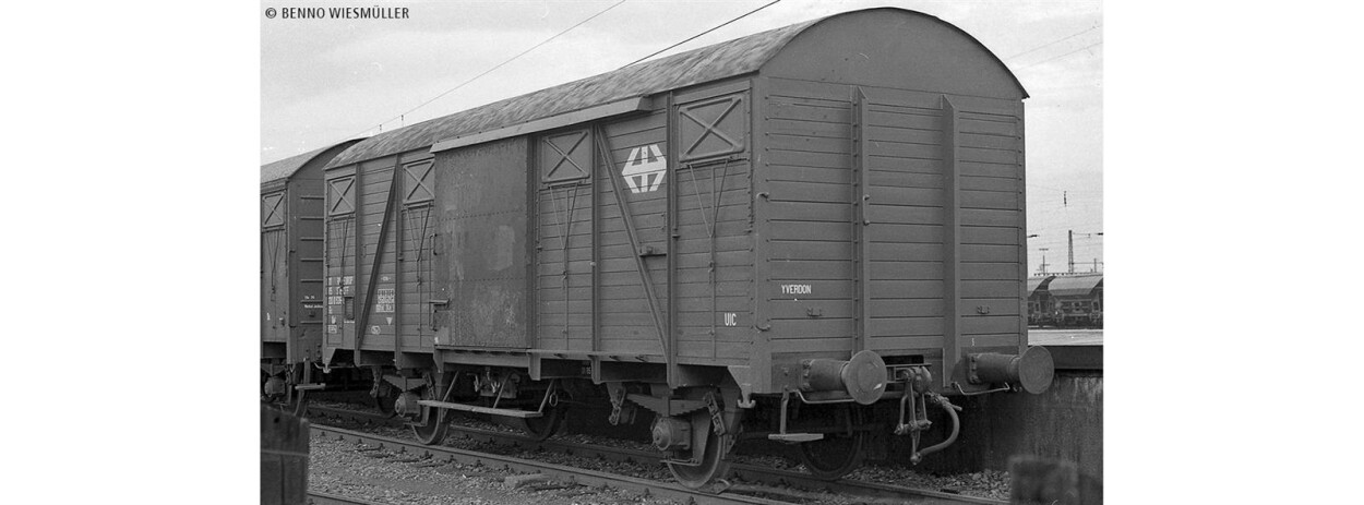 Brawa 50121  Gedeckter Güterwagen Gs "EUROP"  479-6  Ep. IV SBB
