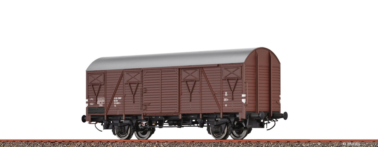 Brawa 50124  Gedeckter Güterwagen Gs „EUROP” DSB 005-5  Ep. IV DSB