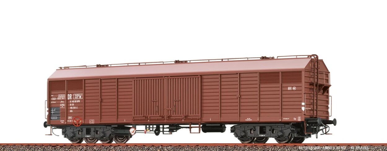 Brawa 50407  Gedeckter Güterwagen GGh1 50 199 2098-0  Ep. IV DR