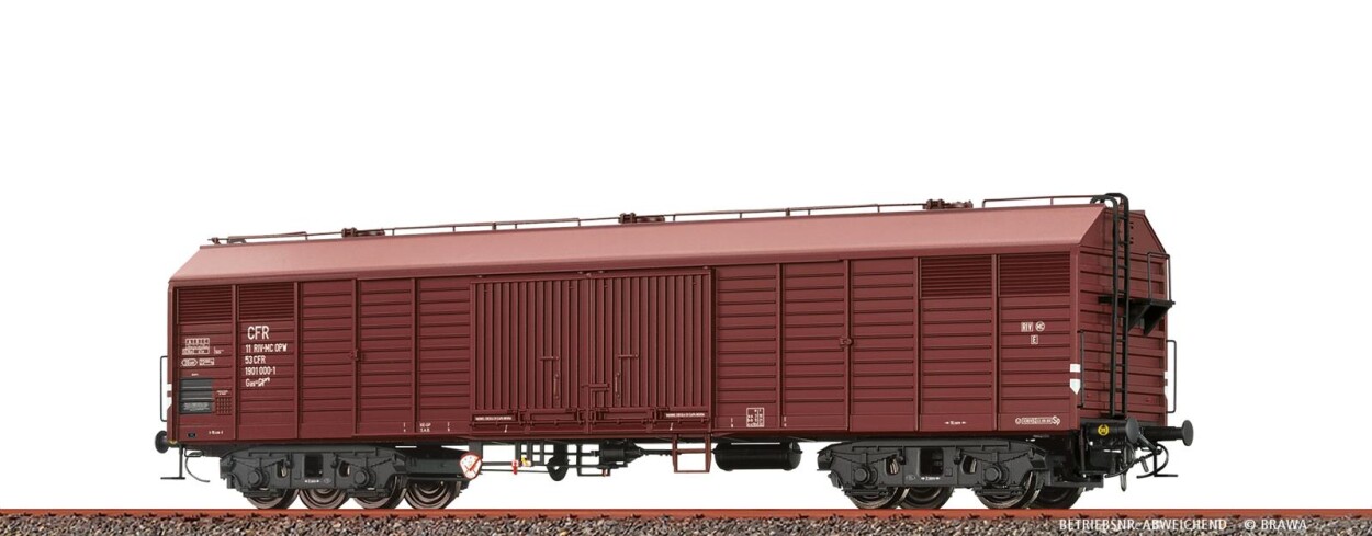 Brawa 50409  Gedeckter Güterwagen Gas  11 53 1901 010-0  Ep. IV CFR
