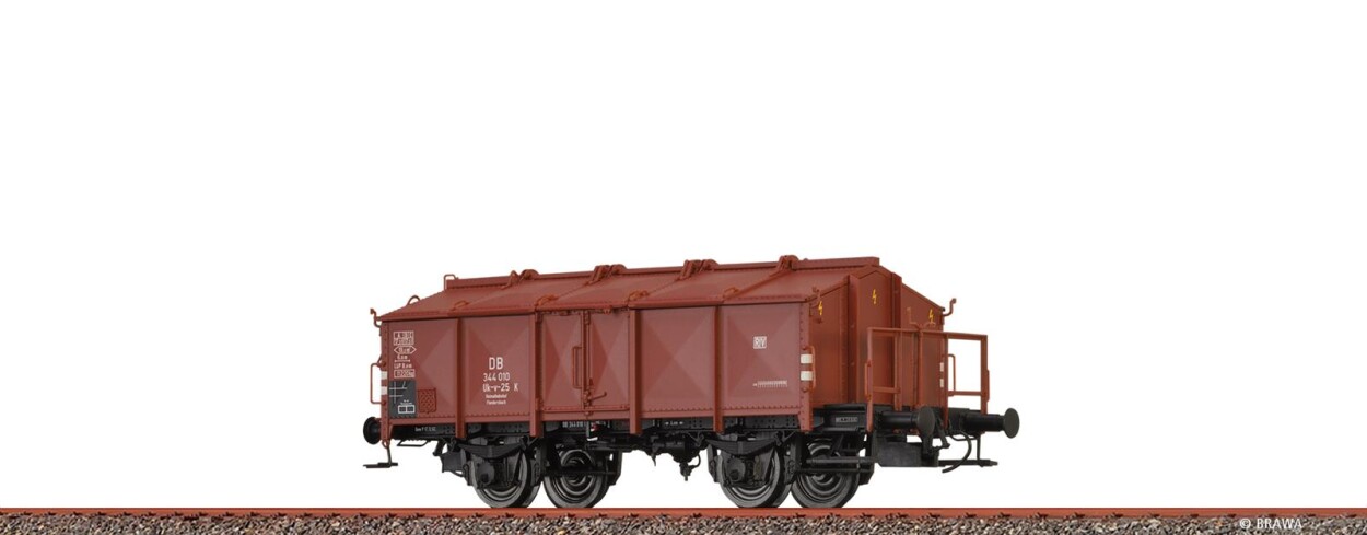 Brawa 50544  Klappdeckelwagen Uk-v 25  344 010  Ep. III DB