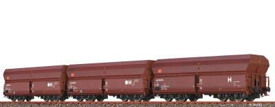 Brawa 50678  3er-Set Sch&uuml;ttgutwagen Fals 176 und Fals 18617-9  Ep. V DB AG