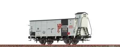 Brawa 50705  Gedeckter G&uuml;terwagen G10...