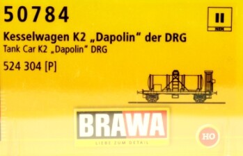 Brawa 50784  Kesselwagen Z  &quot;D.A.P.G.&quot;  Altona...