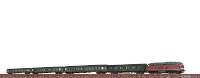 Brawa 50828  5er-Set Personenzug E 1642 mit Diesllok BR...