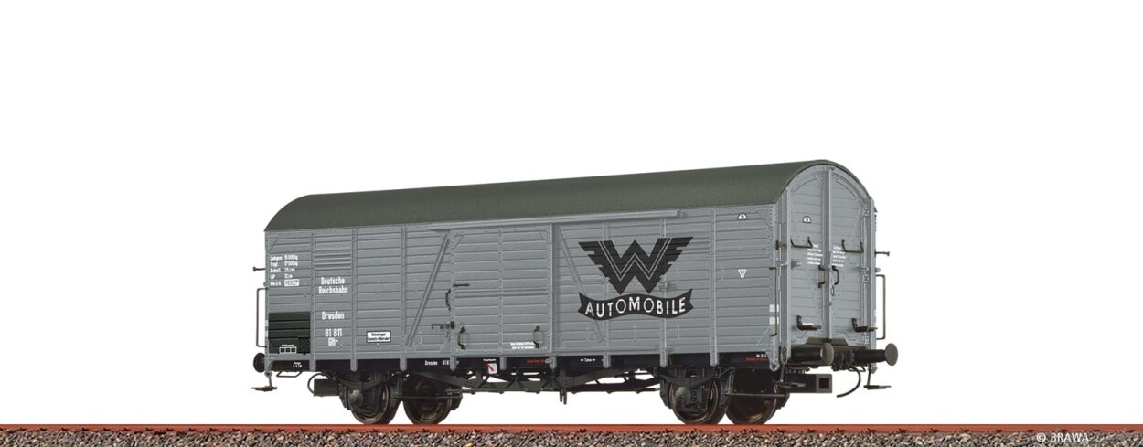 Brawa 50967  Gedeckter Güterwagen Gltr "Wanderer"  81 811  Ep. II DRG
