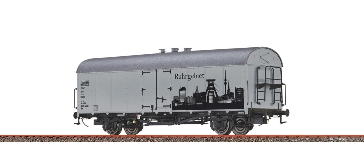 Brawa 50988  Gedeckter Güterwagen Ibs "Skyline Ruhrgebiet" 1234-4  Ep. VI 0