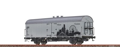 Brawa 50989  Gedeckter G&uuml;terwagen Ibs &quot;Skyline...