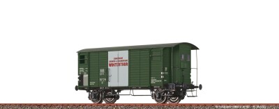 Brawa 50990  Gedeckter G&uuml;terwagen K2 &quot;SLM...